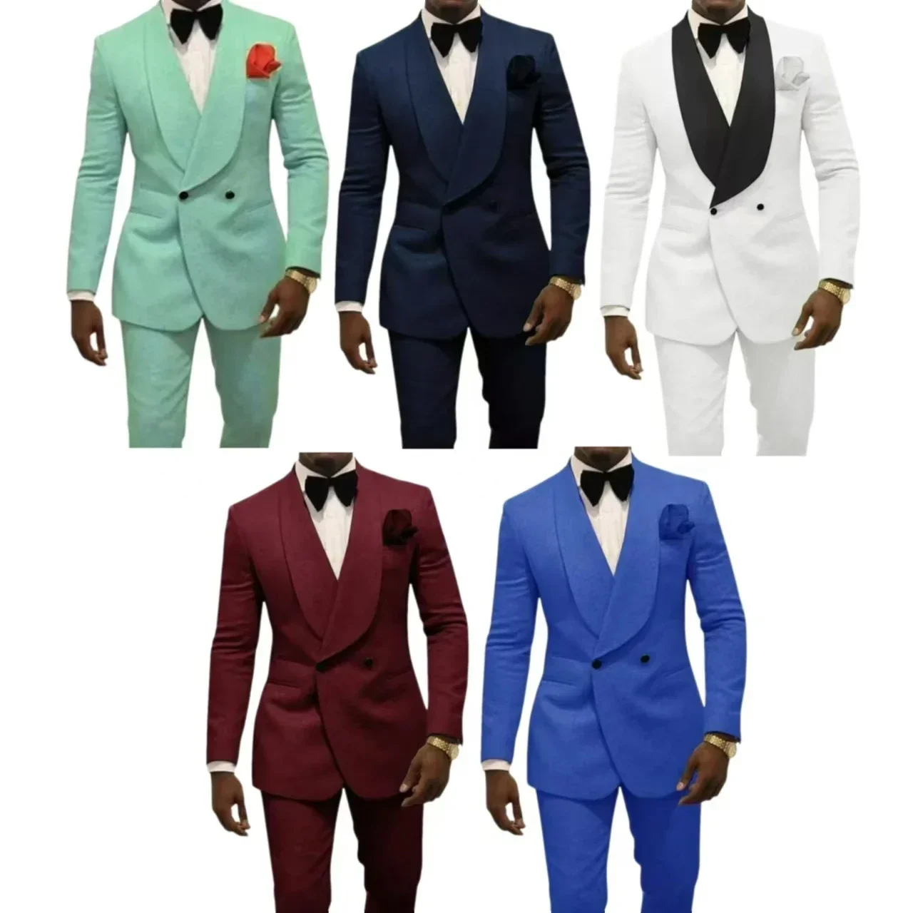 

Jacquard Men's Suit Two-piece Suit，formal Jacket with Peak Lapel for Celebrities，Regular Suit，men's Suit for Wedding
