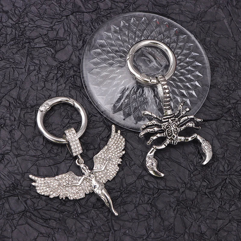 パーソナライズされたサソリの翼の靴,バックルペンダント,多用途のファッションブーツの装飾,ブーツアクセサリー