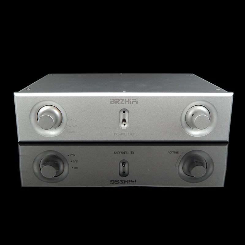 【Hot】Aluminum Chassis Shell HIFI Audio Amplifier Pre-amplifier CNC Aluminum Case casing enclosure 2606A W261mm H62mm D190mm
