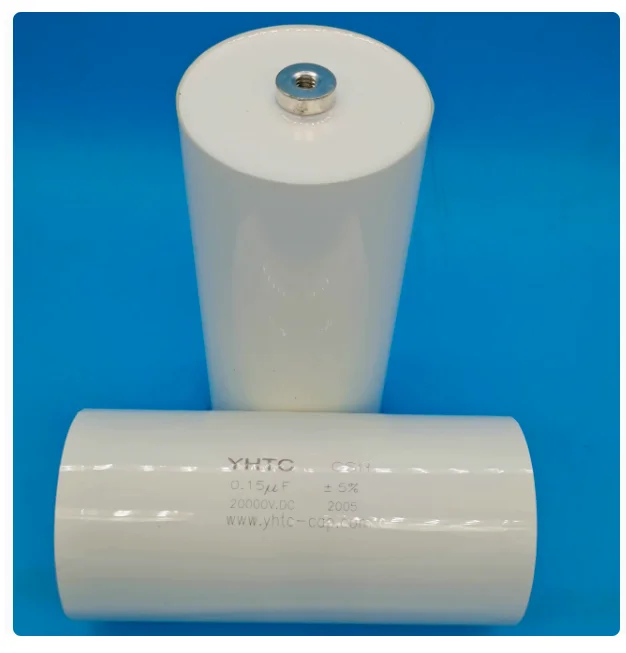 

High voltage non inductive and non-polar thin film capacitor: 0.15UF/154/2000V/20KV 65 * 130MM 1UFO 20000VDC