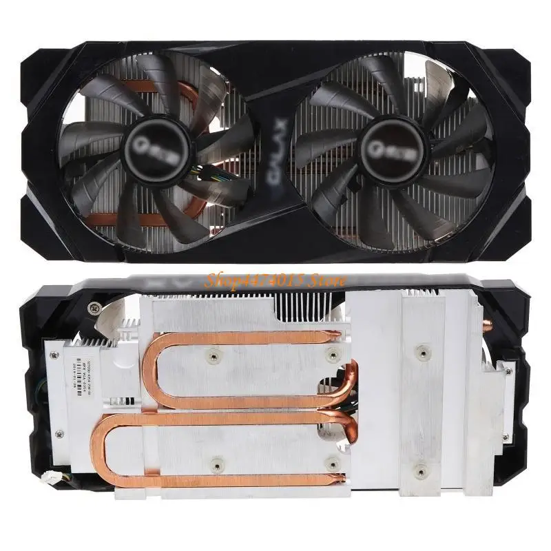 K1AA 2PC 4Pin Graphic Card Cooling VGA Fan for GeForce 1660 1660Ti SUPER Will