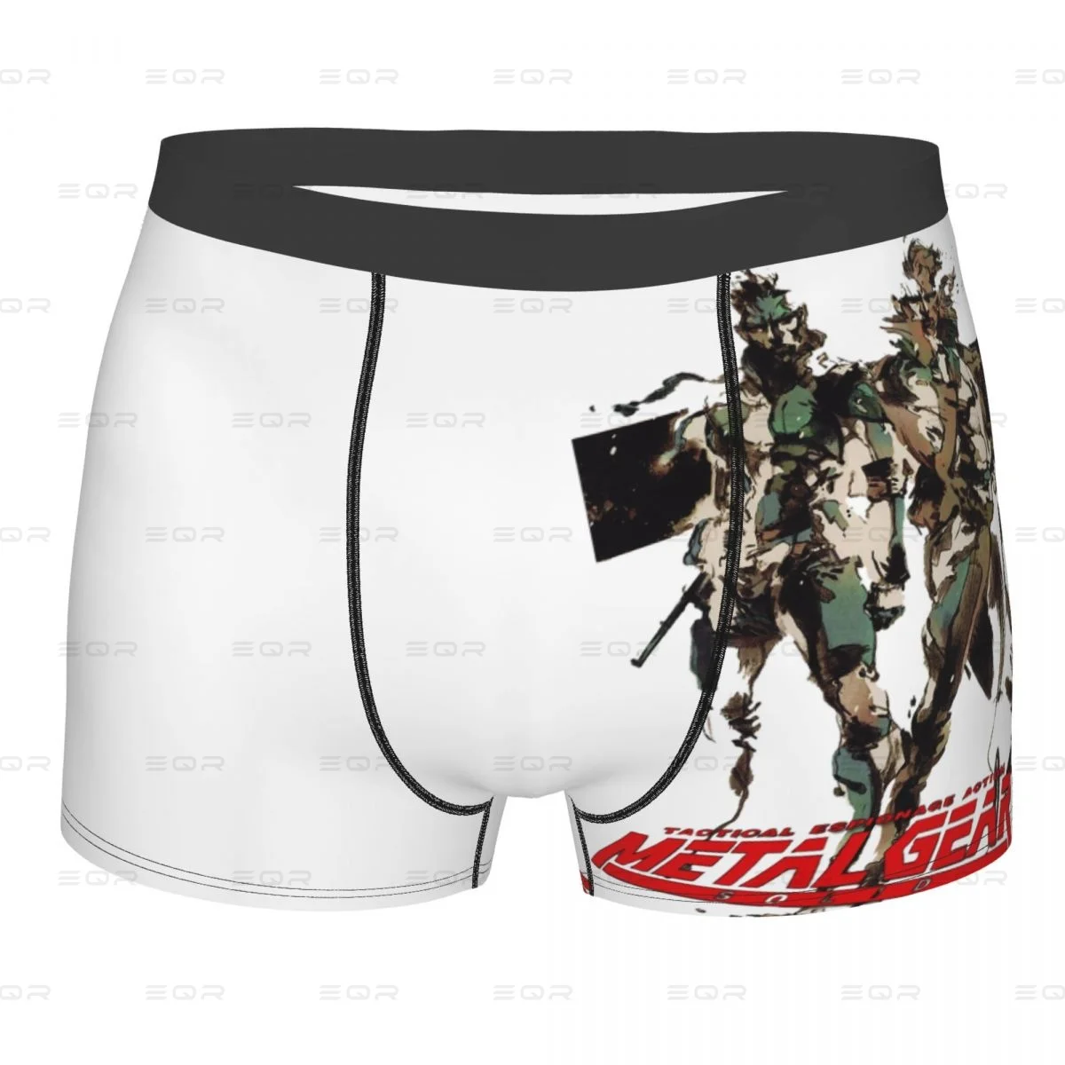 

MGS1 Solid Snake Game Men's Boxer Briefs,Highly Breathable Underpants,Top Quality 3D Print Shorts Birthday Gifts