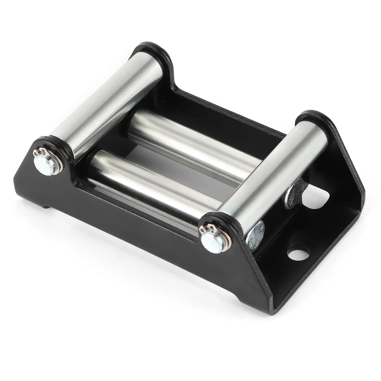 Heavy Duty Winch Roller Fairlead Galvanize 110mm/4.3in Hole Distance with Strong Construction Metal Fairlead New