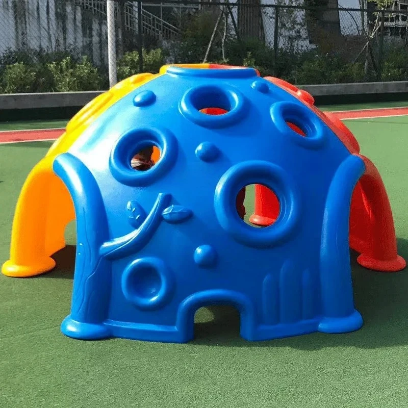 

Kindergarten children's outdoor equipment climbing frame indoor plastic slope climbing toys