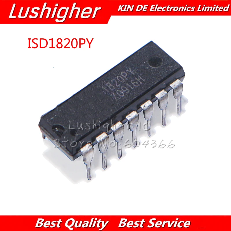 

50PCS ISD1820PY ISD1820 DIP14 DIP 1820PY