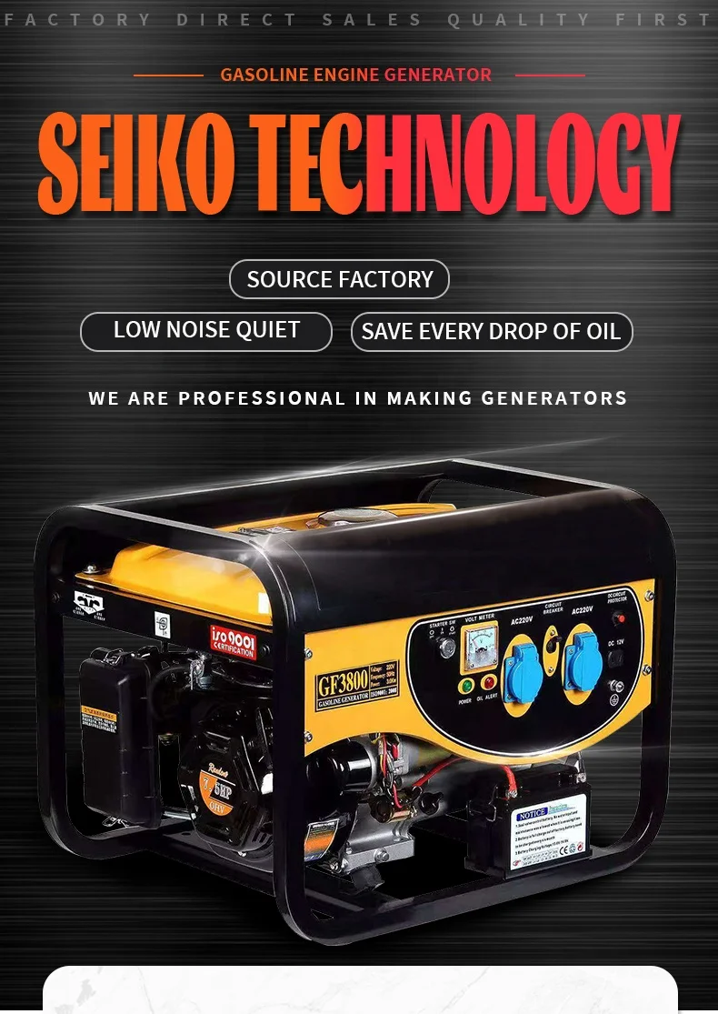 Sharpower 5kw 6500 Générateur Domestique Essence