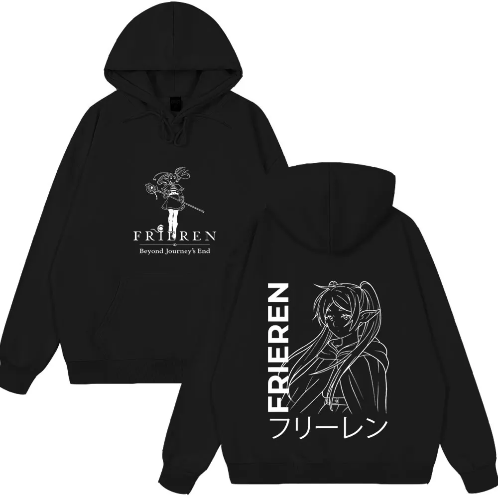 Anime Frieren Hoodie Men Women Fashion Streetwear Fleece