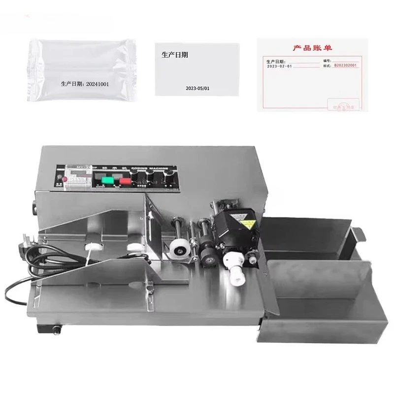 Stamp Numbering Expiry Date Printing Hine On Plastic Bag Automatic Paper Counter