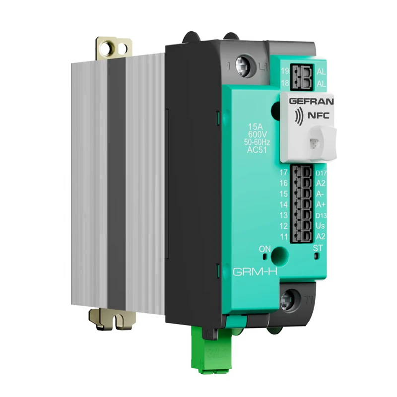 

GRM-H Compact Single Phase Power Controllers, Analog Controland Io-Link Communication and Modbus Rtu