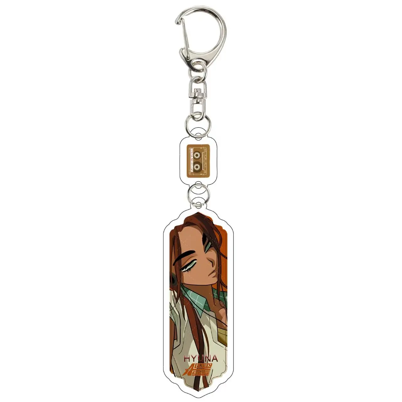 Anime Alien Stage Acrylic Keychains Luka Sua Till Ivan Hyuna Mizi Key Ring Cosplay Accessories Pendant Decoration Keychain Gifts