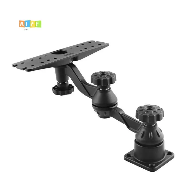 

A12E-Fish Finder Mount Stable Horizontal Double Mount For Garmin 12" Fishfinders Chartplotters VIN-TYQ-HB-05L