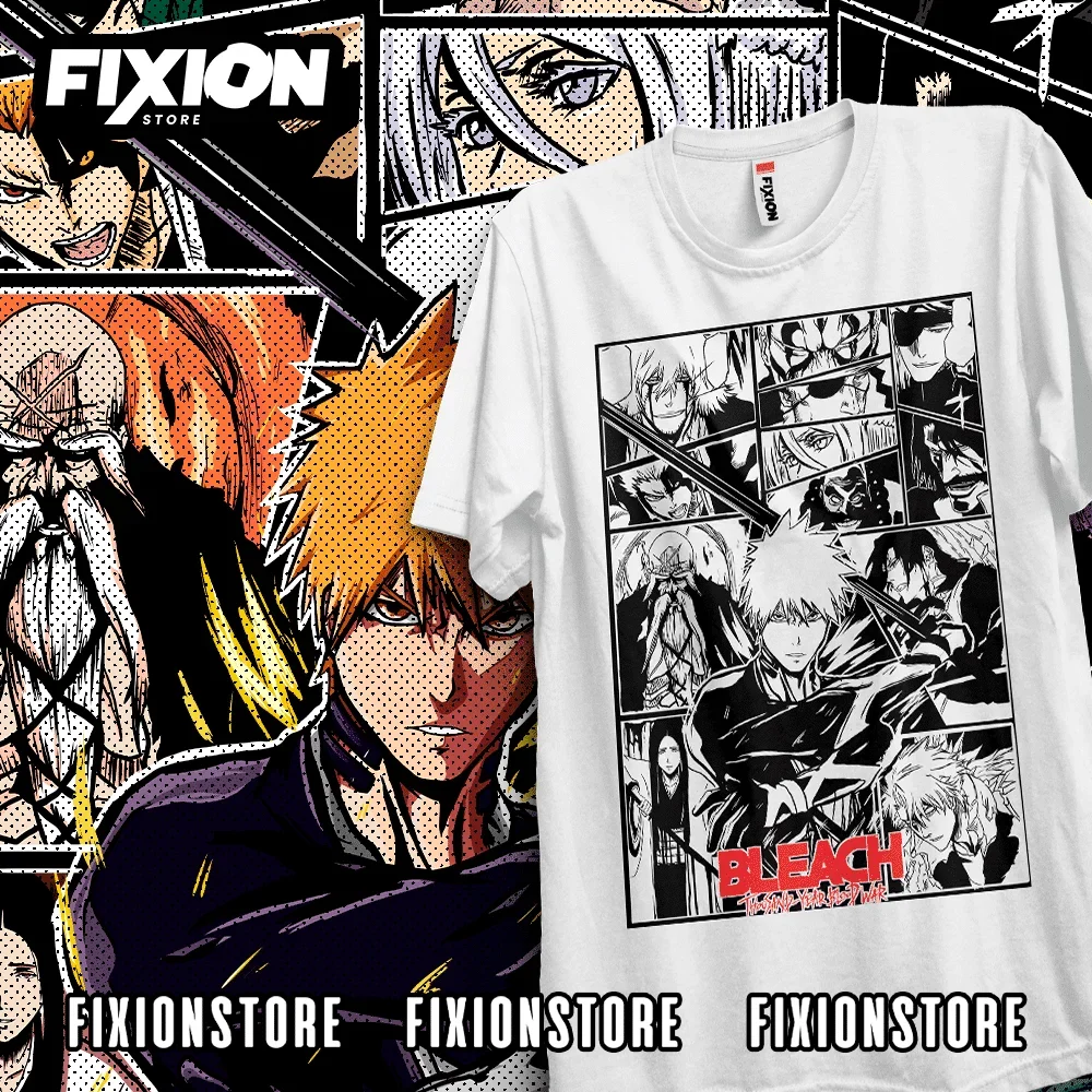 Manga T-shirt Bleach IS BACK #4 (Ver 2 Colores / Blanco) Anime Tee