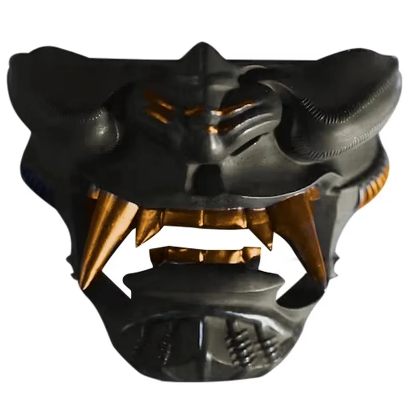 ABJI-Katana Wall Mounted Rack For Oni Katana Mask Wall Holder Japanese Black Samurai Sword Display Support Stand Katana Rack