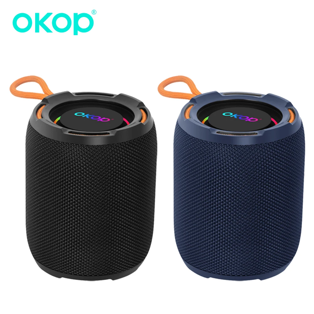 

OKOP Bluetooth Speaker,Outdoor Portable Handle Stereo,Cool RGB Lights,AI Speakers,Large Volume Long Battery Life Subwoofer USB