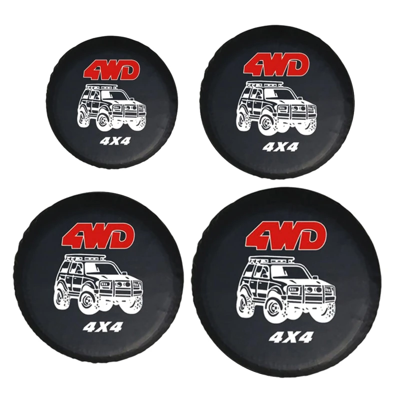 

Car 4WD 4x4 Wheel Protective Cover Tote Protector Spare Tire Part Waterproof for GTWS