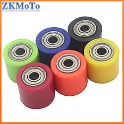 Motorcycle ATV 8/10mm Drive Chain Pulley Roller Slider Tensioner Wheel Guide For Honda Yamaha KTM Kawasaki Suzuki Spare Parts