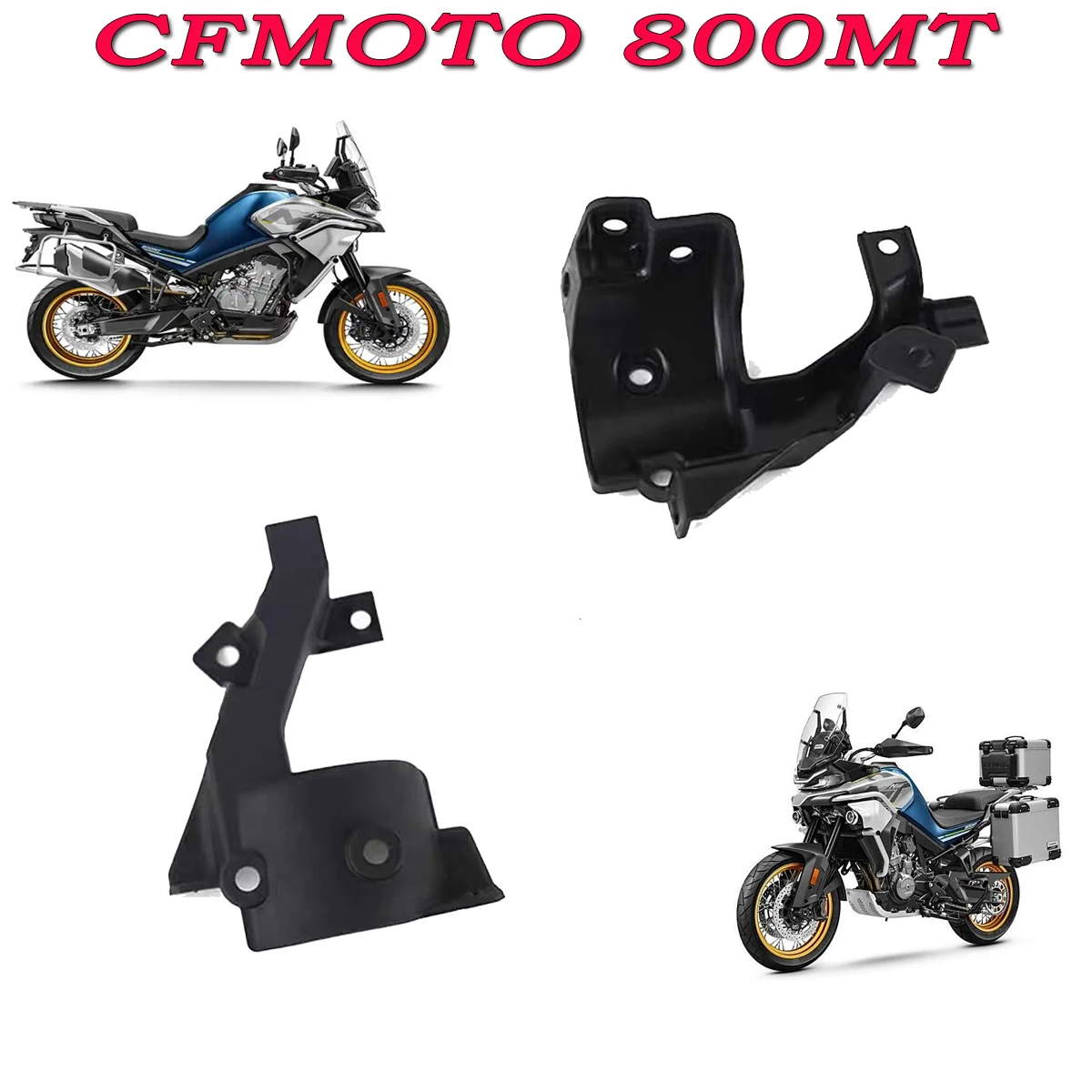 

Motorcycle left and right fog lamp bracket CF800-5/5A fog lamp cover Fit For CFMOTO 800MT MT800