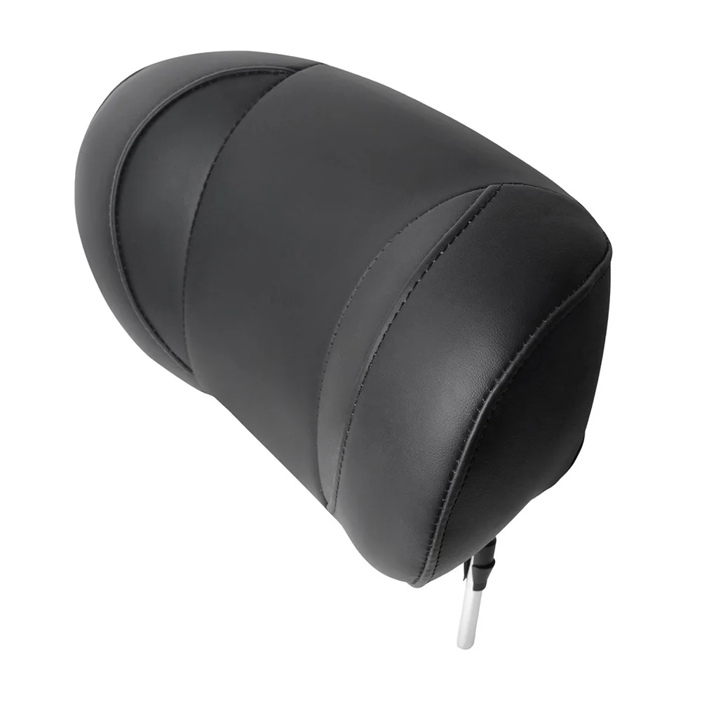 RV Interior Upgrade Car Seat Headrest 150mm Pole Spacing Adjustable Headrest For Cars Car Cushion Breathable PU Leather