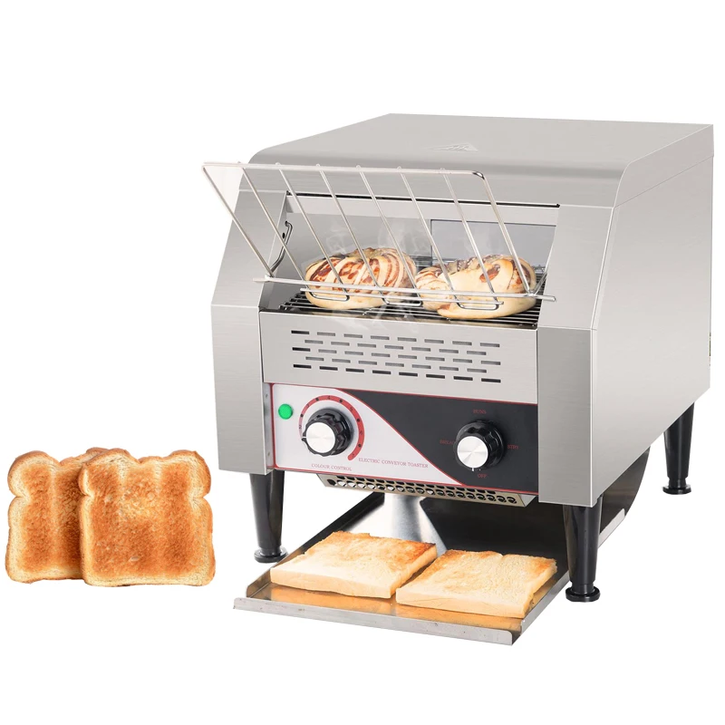 

Chain Conveyor Commercial Toaster 10/20/30 pieces/min Bread Baking Machine Auto Multifunctional Sandwich Hamburger Toaster