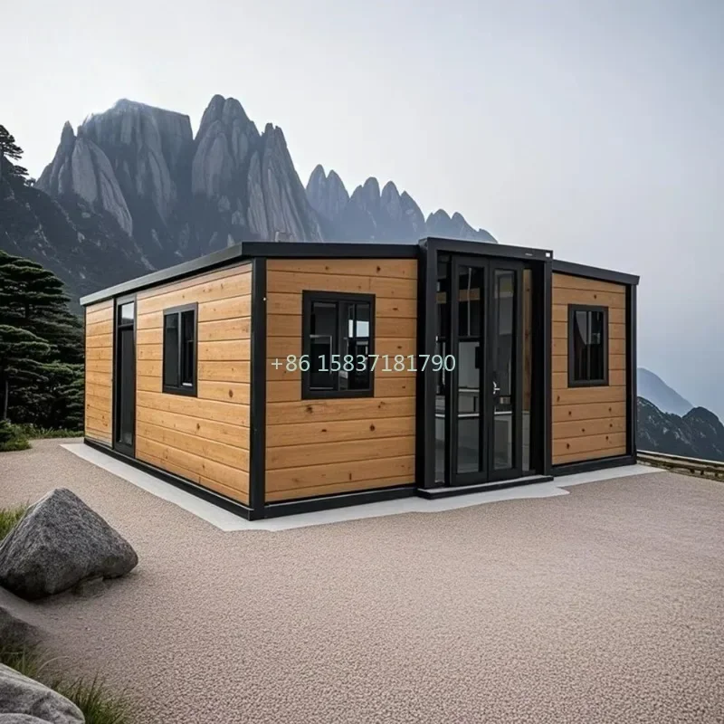 Prefab Expandable Container Houses Prefabricated Foldable Expanding Container House Folding Container Home Modern Villas Mobile