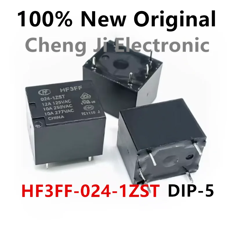 

10PCS/Lot HF3FF-005-1ZST 、HF3FF-012-1ZST 、HF3FF-024-1ZST New high-power relay HF3FF/005-1ZST、HF3FF/012-1ZST、HF3FF/024-1ZST
