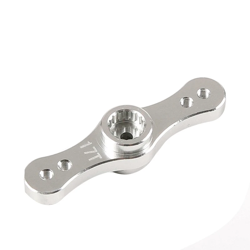 Brazo Servo de aleación CNC de doble cara, sistema de dirección simétrica, 15T, 17T, para escala 1/5, HPI Rovan Baja 5B, 5T, 5SC