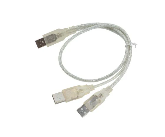 S-LINK SL-U32 USB 2.0 AM TO AM X2 DATA HDD CABLE