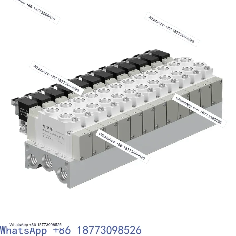 

Pushtar SY solenoid valve manifold 12/24/220V-3120/3220/3320/5120/5220M5-VF