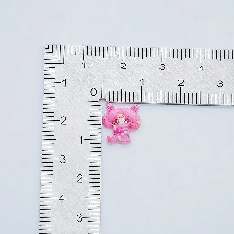 20Pcs Resin Mini Sailor Moon Usagi Tsukino Nail charm Art Flatback acrylic Figurines DIY Miniatures Decor Craft - view 6