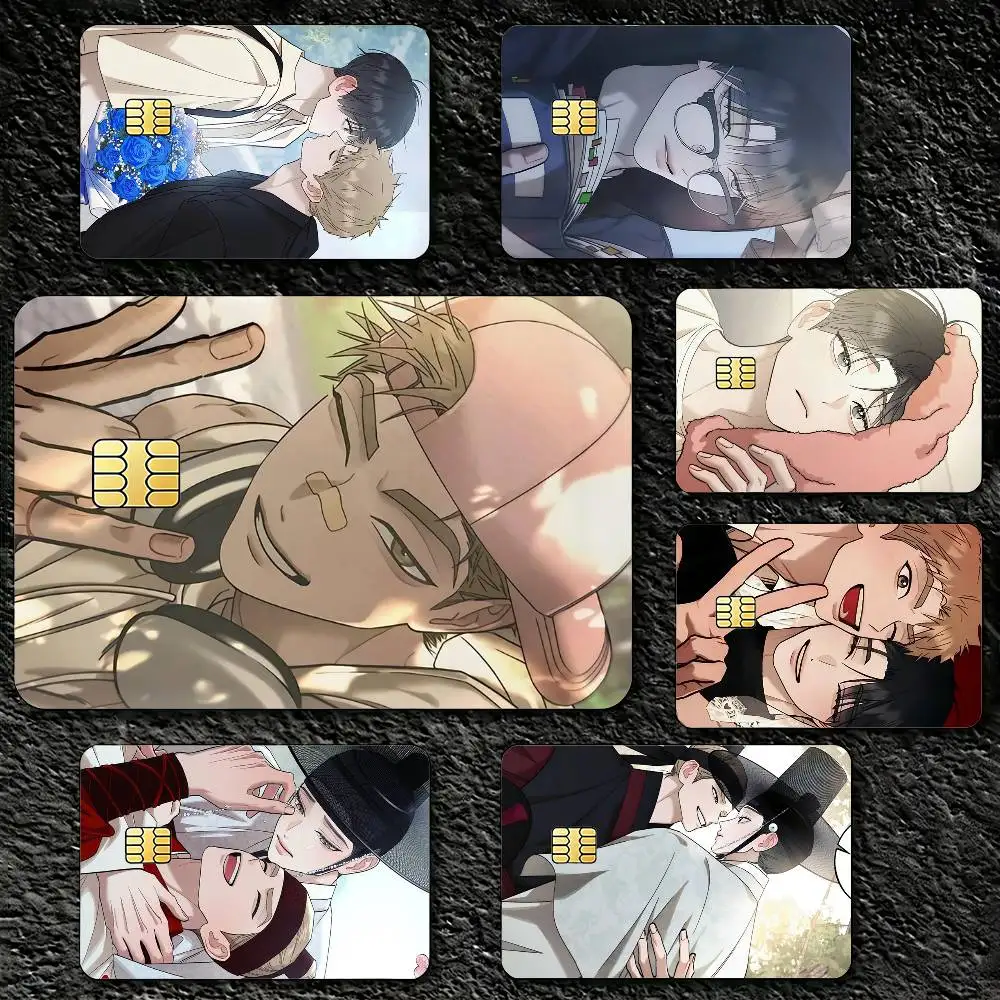 

M-Manhwa R-Red S-String Q-Quests Decorative Waterproof Film Skin Cover Credit Card Stickers Debit Front Bank Bus Pass