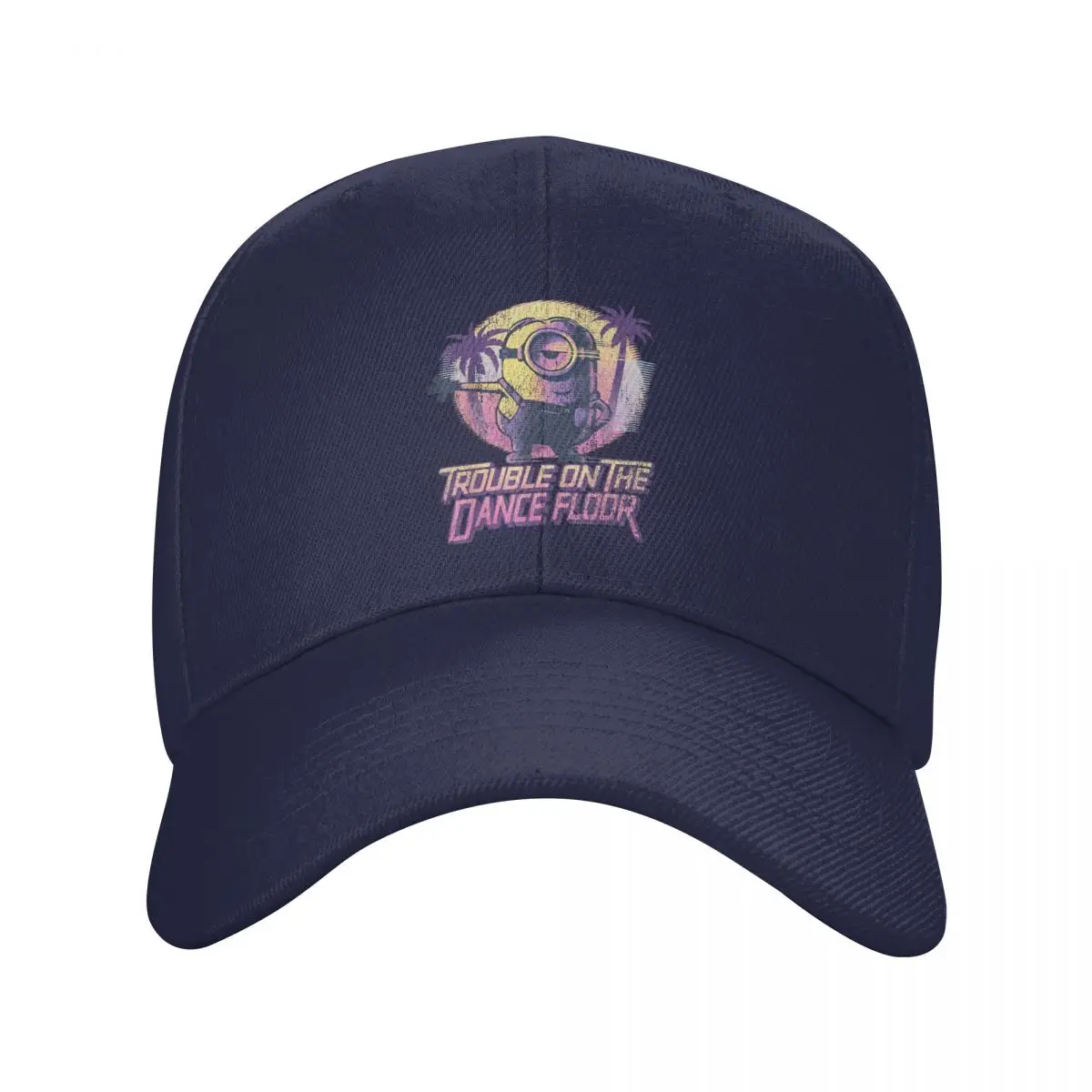 Despicable Me Minions Tropical Dance Trouble Baseball Caps Outdoor Trucker Hat Dad Hat Adjustable Polyester Sun Caps Spring Hat