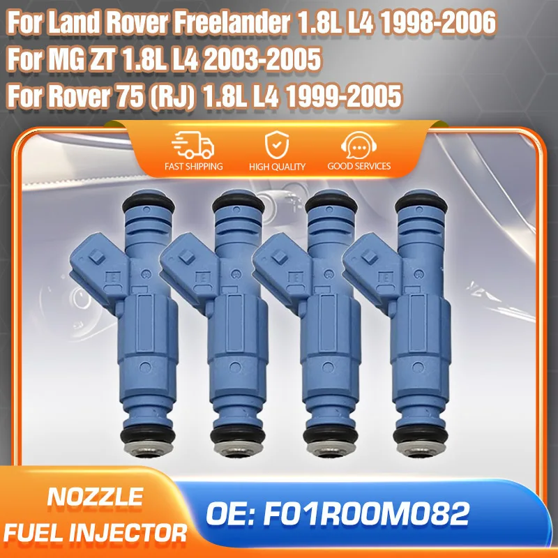 

Fuel Injector Nozzle F01R00M082 For Land Rover Freelander L314 1998-2006 MG ZT 2003-2005 Rover 75 1999-2005 1.8L L4 Car Parts