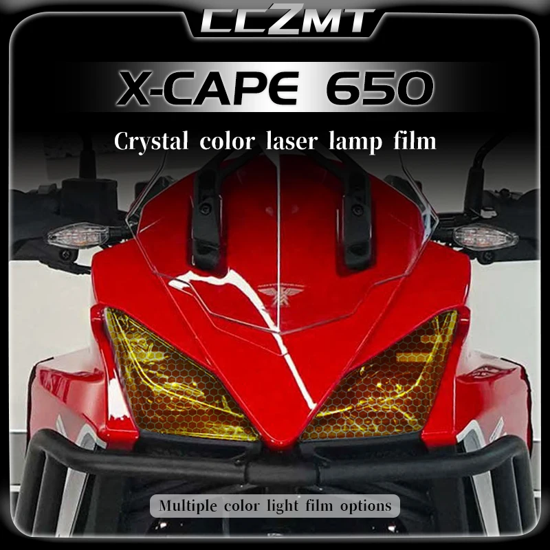 

For Morini XCape X Cape X-Cape 650 headlights tail lights honeycomb laser protection film sticker modification