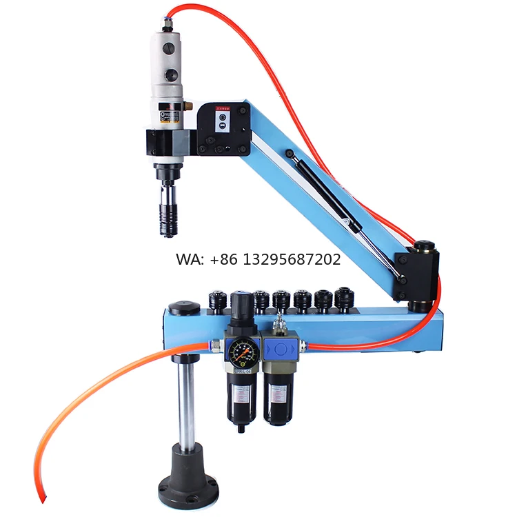

M3-M16 Automatic Pneumatic Taping Machine Air Tapper Tool Threading Machine With Working Reach 900MM