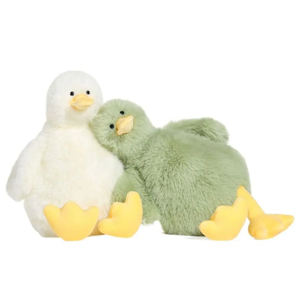 Animal relleno muñecos de pato de peluche apaciguar interesante pato durmiendo juguete de peluche niñas acompañan suave lindo pato de peluche Animal