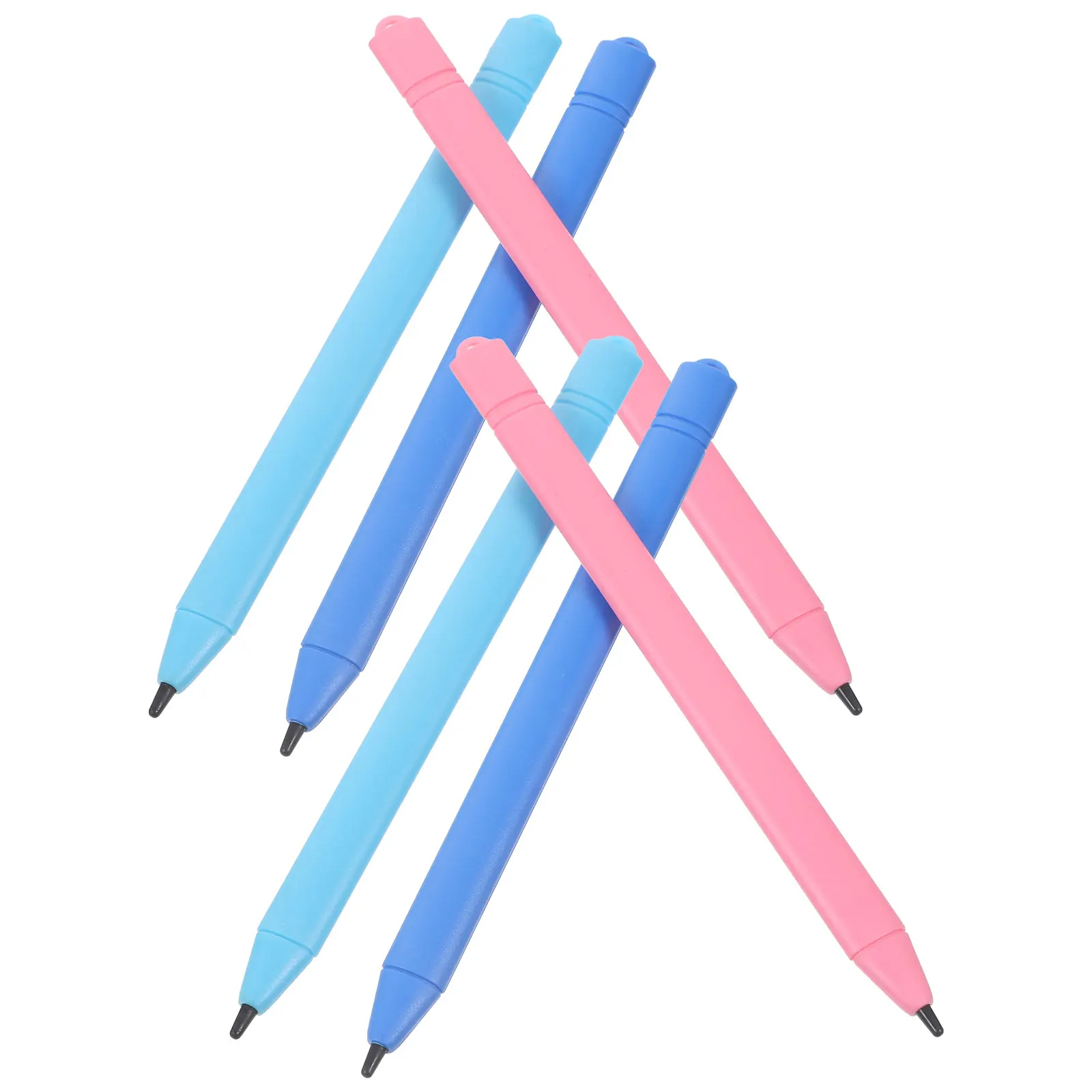 6 Pcs Stylus Pen for LCD Writing Tablet 4 8 Inch Conductive Rubber Tip Universal Touch Screen Drawing Writing Safe Portable