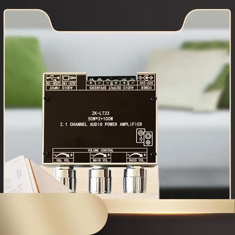 

ZK-LT23 Плата усилителя мощности 5,1 Bluetooth с защитой от короткого замыкания для Sound Box-N36R