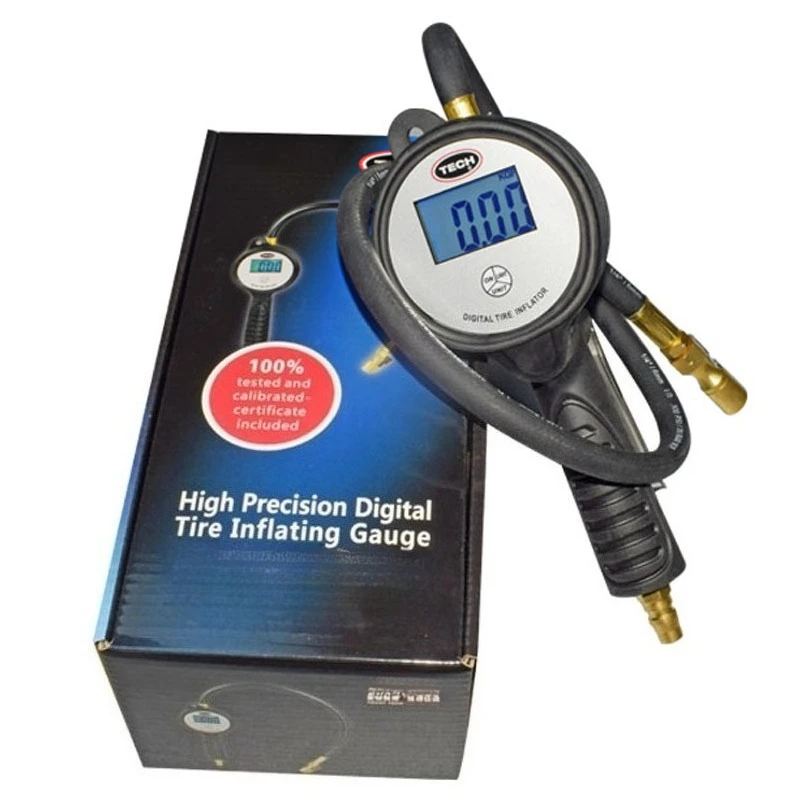 

Digital Inflation Meter Handheld Electronic Tire Pressure Gun Barometer Pressure Punching Air