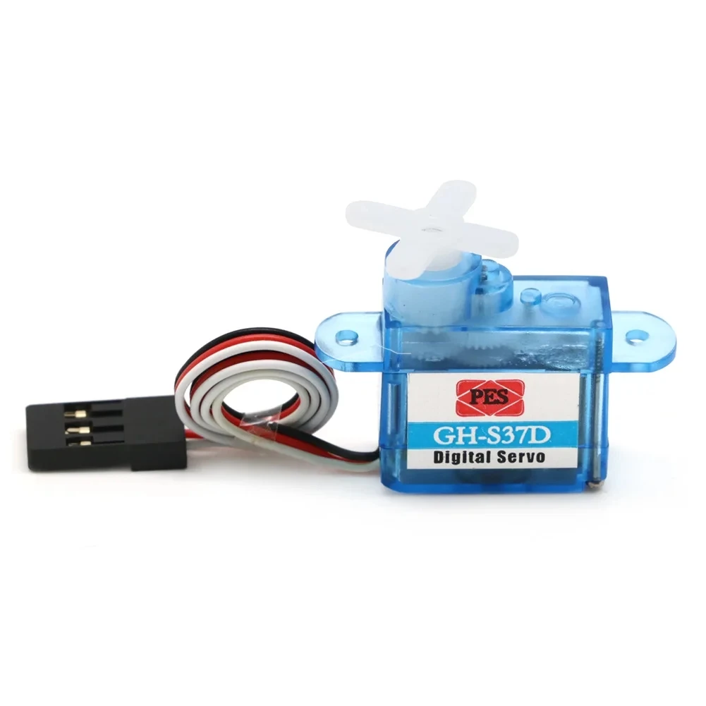 5/10 pçs pes GH-S37D servo motor digital 3.7g mini micro servo para avião rc helicóptero caminhão barco carro robô