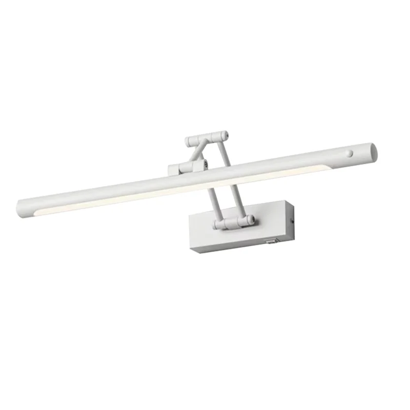 

A03F-Bathroom For Bedroom Vanity Cabinet Front Mirror LED Wall Lamp With Motion Sensor Telescopic Arm Sconce Wall Light