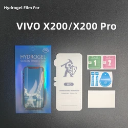 2/3/4pcs HD Hydrogel Film For VIVO X200pro Screen Protector For VIVO X200/X200 Pro Clear Protective Film Not Tempered Glass