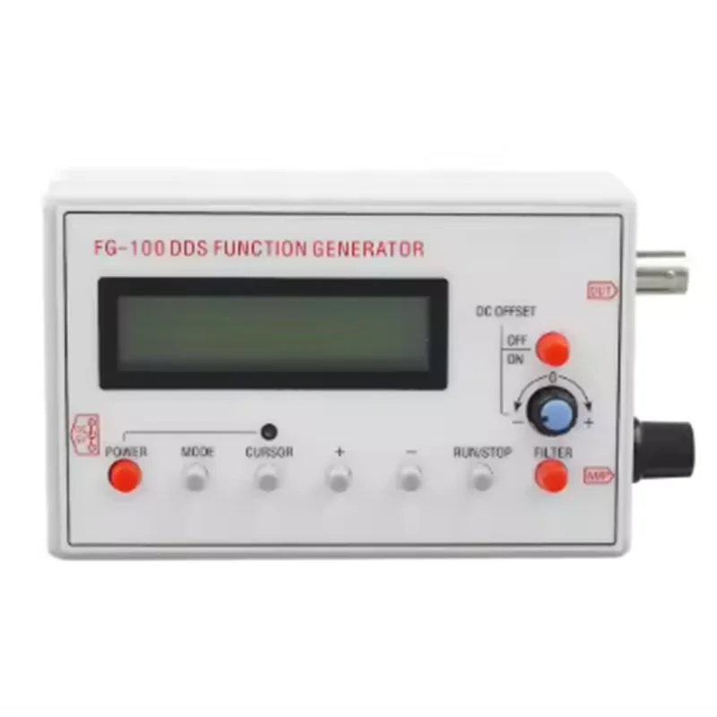 FG-100DDS Function Generator Digital Signal Generator Testing Instrument