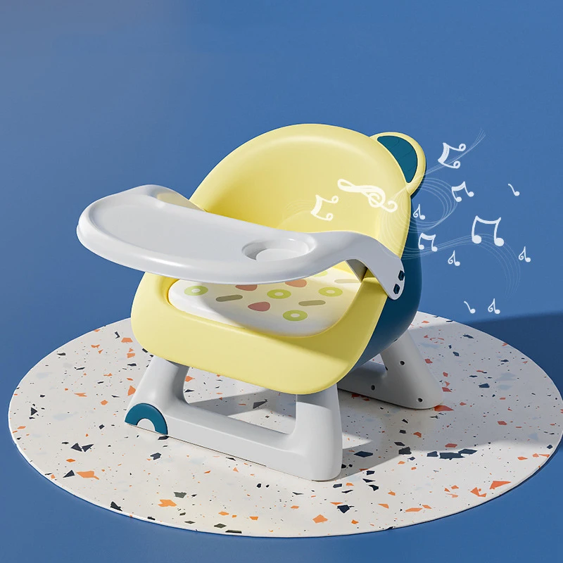 الجملة كرسي أطفال محمول مع طاولة معززة كرسي أطفال مع كرسي رياض الأطفال مع صينية قابلة للإزالة #6