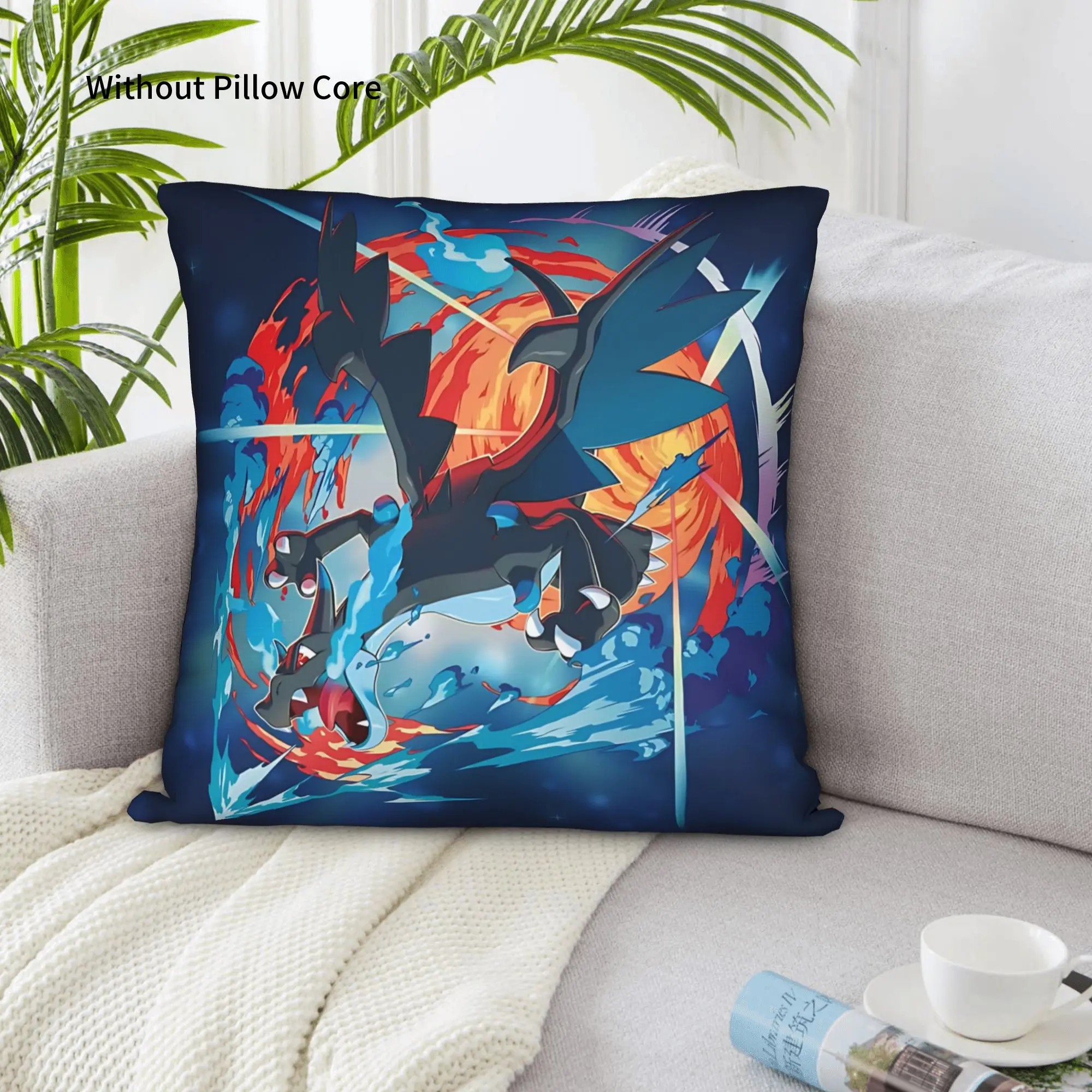 1PC Pokemon characters Pillow Case Home Decor Items Double-Sided Printing Anime Sofa Cushion Bedroom Bedside Pillow