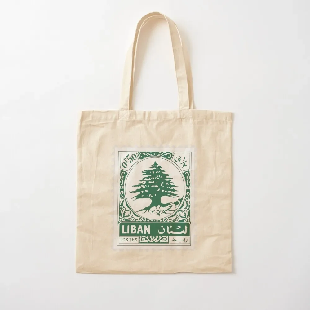 

LEBANON stamp Tote Bag cute pouch bag canvas tote bag eco folding tote woman