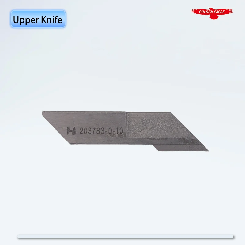 203783-0-10 (290-112 / 2777-1121) Angled Upper Knife for RIMOLDI 27 / 327 / 329 / 527 / 627 Sewing Machine Part Blade (2 Pieces)