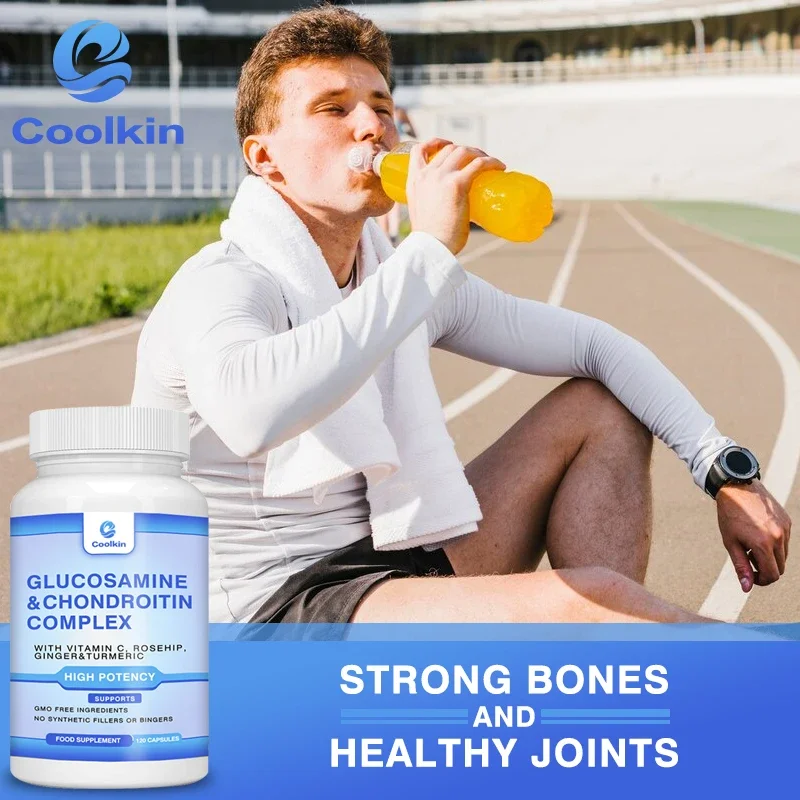 Glucosamine & Chondroitin Complex - Supports Joint Health and Mobility, Improve Bone Density, Cartilage Repair