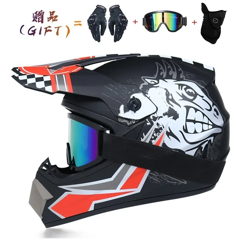 fiery Motocross Helmet Off Road Professional ATV Cross Helmets MTB DH Racing Motorcycle Helmet Dirt Bike Capacete de Moto casco