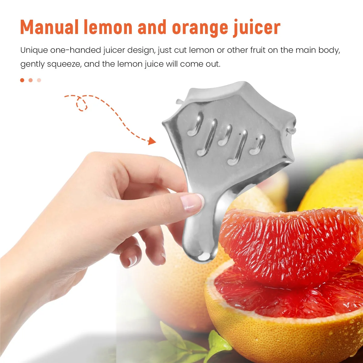 Клиновая соковыжималка для лимона из нержавеющей стали, ручной зажим для лимона, соковыжималка для цитрусовых, для дома, кухни, бара, 4 шт.
