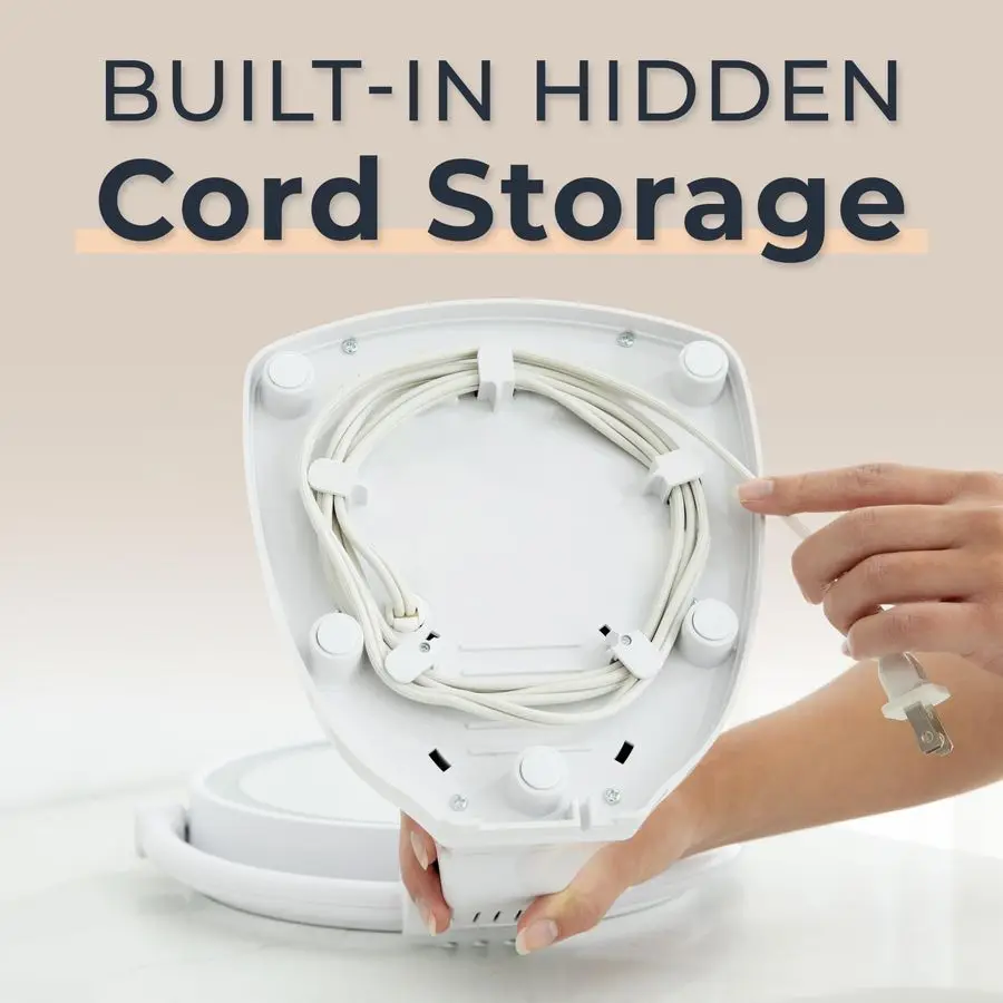 11 miroirs de maquillage éclairés fluorescents avec grossissement 10X 1X et plateau